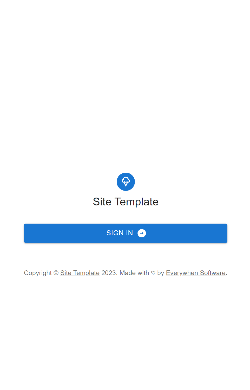 React+Next+Material Template